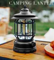 Retro Camping LED Lantern Lamp