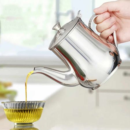Stainless Steel Oil Strainer 32oz || 750ML (Big Size)
