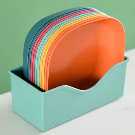 Colorful Chinese dish - 10 pcs