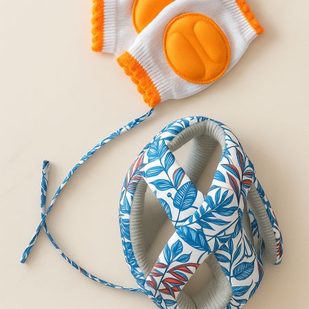 BABY SAFETY HELMATE + Knee Gourd