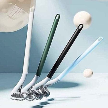 Silicone Toilet Cleaning Brush (Curve)