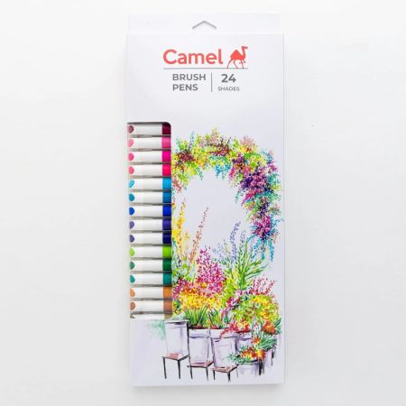 CAMEL PREMIUM Brush Pen 24 PCS