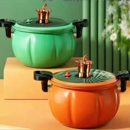 8L Pumpkin Cooking Pot – Multifunctional Non-Stick Pressure Cooker