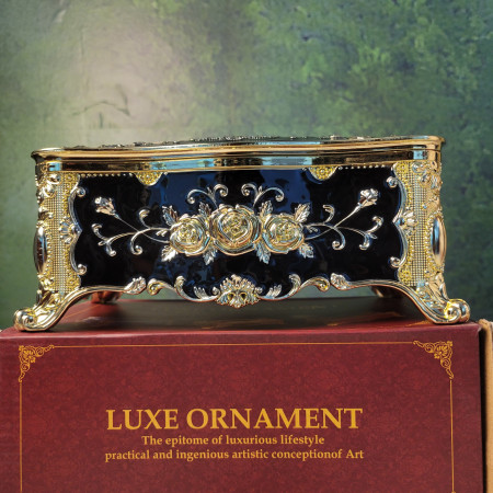 Premium Tissue box holder - Black color