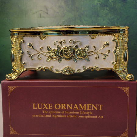 Premium Tissue Box - Golden color