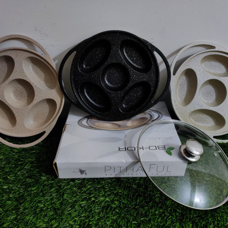 Non Stick Chitoi Pitha Pan (Ceramic Marble Coating )