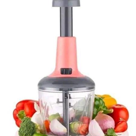 Roto Push Chopper 5 blades – Ultra Fast Vegetable & Onion Cutter