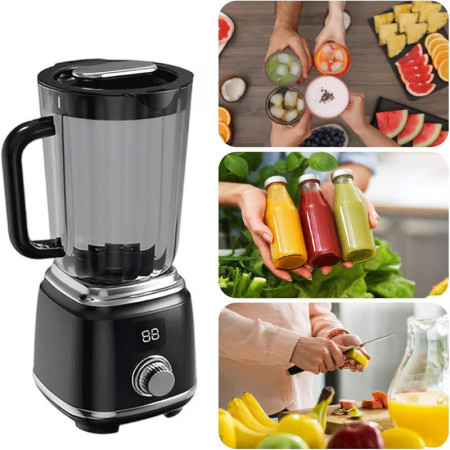Portable Electric Juicer Blender (Black)