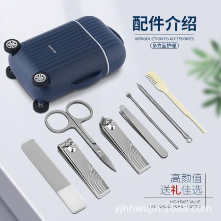 Luggage Manicure Set ???? - blue