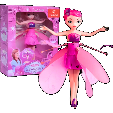 Magic Flying Fairy Sensor Doll – Hand Control Flying Princess Toy
