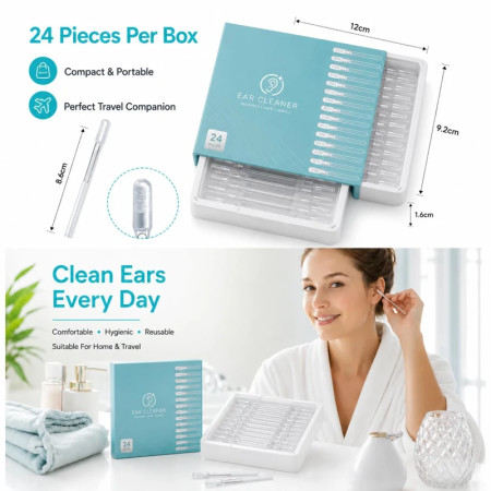 24pcs Ear Cleaner Tools