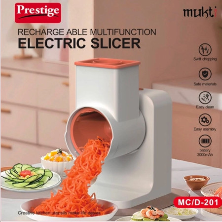 Prestige Rechargeable Multifunction Electric Slicer & Chopper